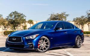 Infiniti Q50S by Naples Speed on Vossen Wheels (VFS-10) '2018